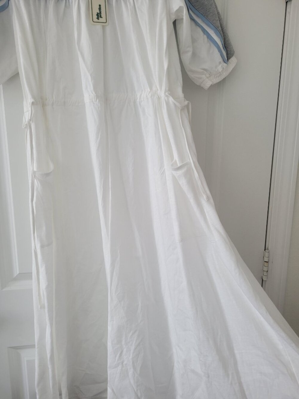 Anthropologie Daily Practice Amplitude Drawstring Midi Dress - Picture 5 of 5